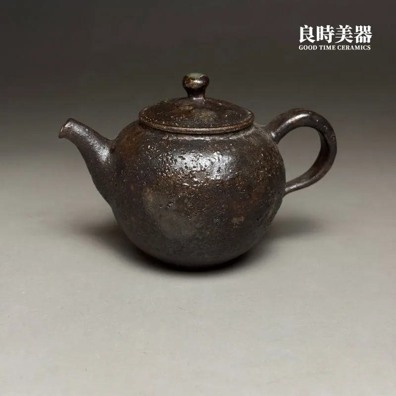 HMYM3-12 (3) 【許旭倫】薄胎小容量岩礦泡茶壺 110ml