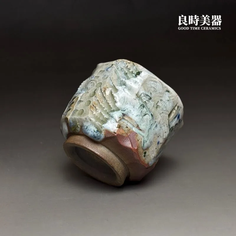 王文玉】柴燒手作茶杯85ml - 良時美器GoodTimeCeramics柴燒杯