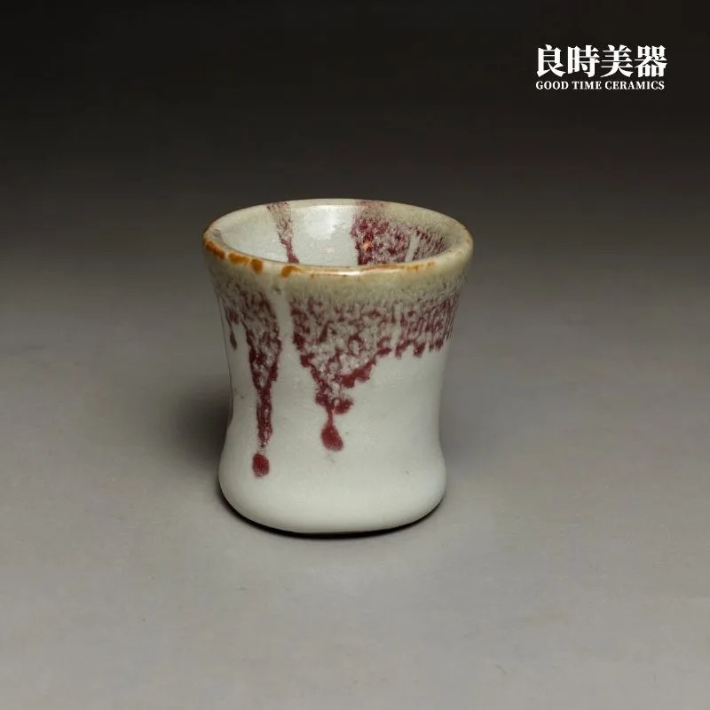 T-HMC1-2 (2) 厚釉志野燒釉變美人茶杯 35ml