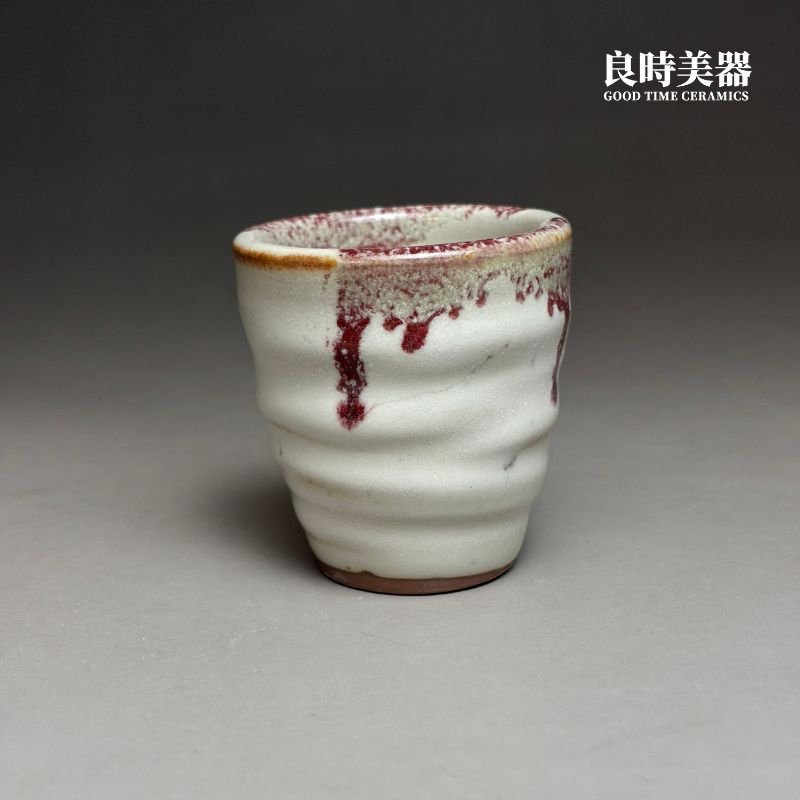志野燒釉變飄雲茶杯 45ml