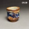 志野燒釉變手作直筒杯 85ml