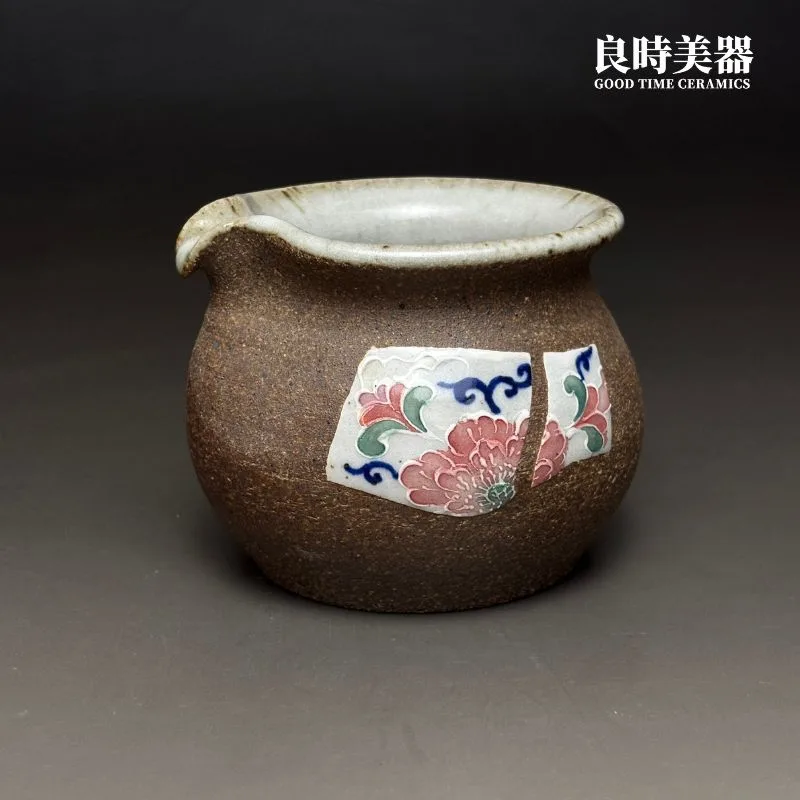 hmym3-14 (1) 【許旭倫】志野燒手繪浮雕茶海