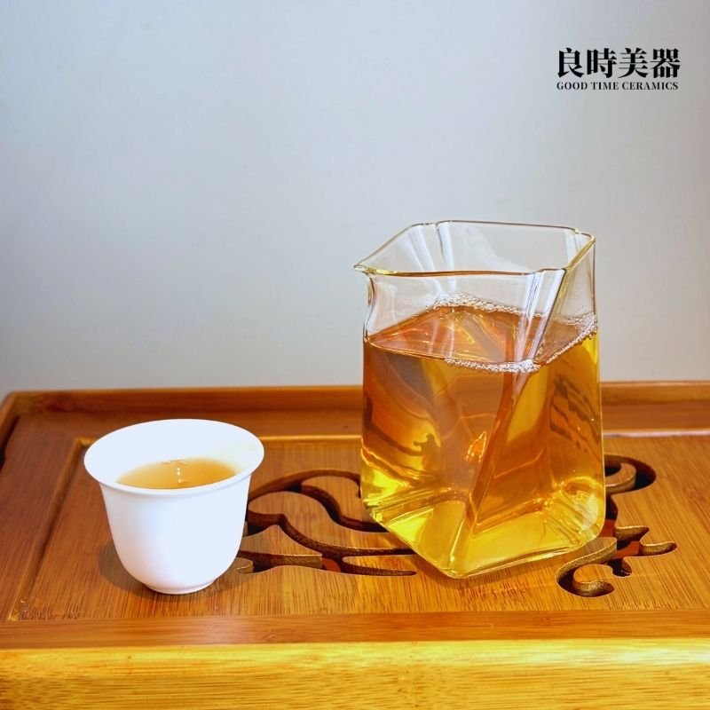直旋輕薄耐熱玻璃茶海 275ml