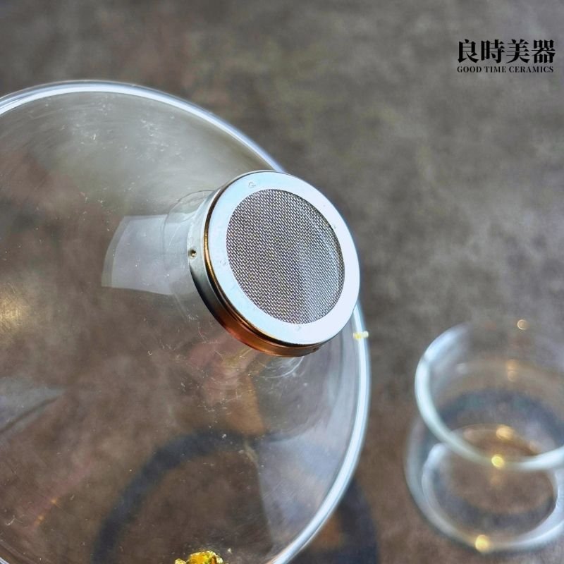 金魚玻璃茶葉過濾網/茶漏(加大設計)