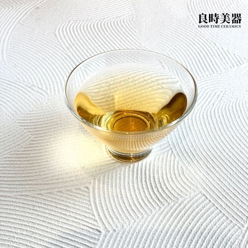 高透水波玻璃茶杯 50ml