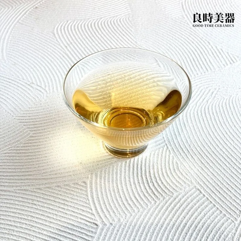 198 高透水波玻璃茶杯 50ml