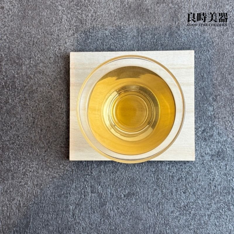 高透水波玻璃茶杯 50ml