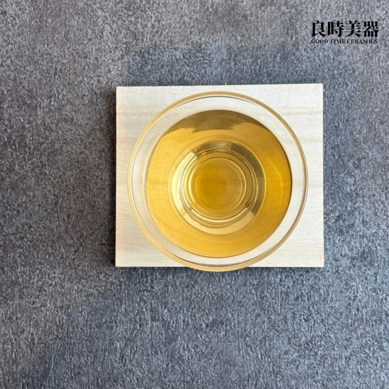 204 高透水波玻璃茶杯 50ml