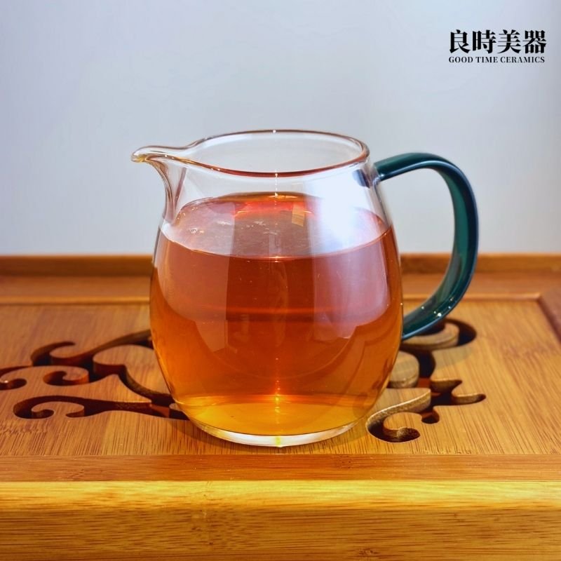 圓柱玻璃茶海 320ml