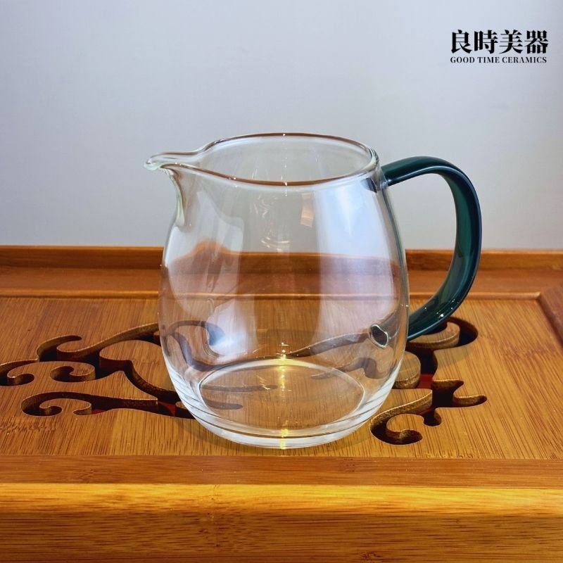 圓柱玻璃茶海 320ml