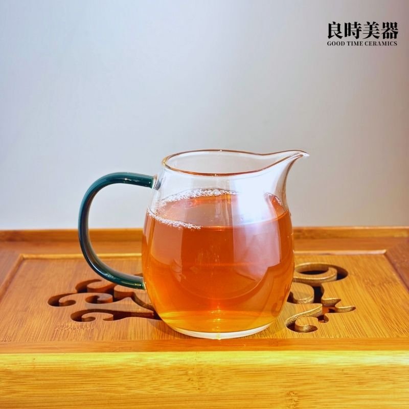 圓柱玻璃茶海 320ml