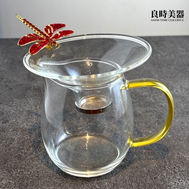 蜻蜓玻璃茶葉過濾網/茶漏(加大設計)