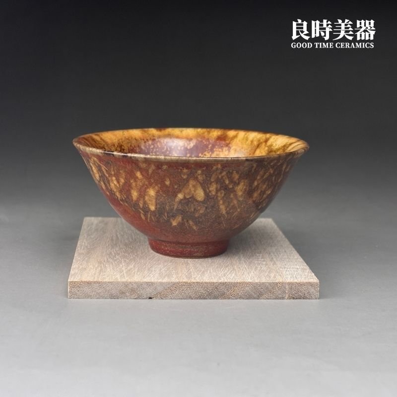 【永隆】釉變火炎台灣陶藝杯 100ml