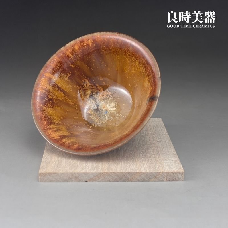 【永隆】釉變火炎台灣陶藝杯 100ml