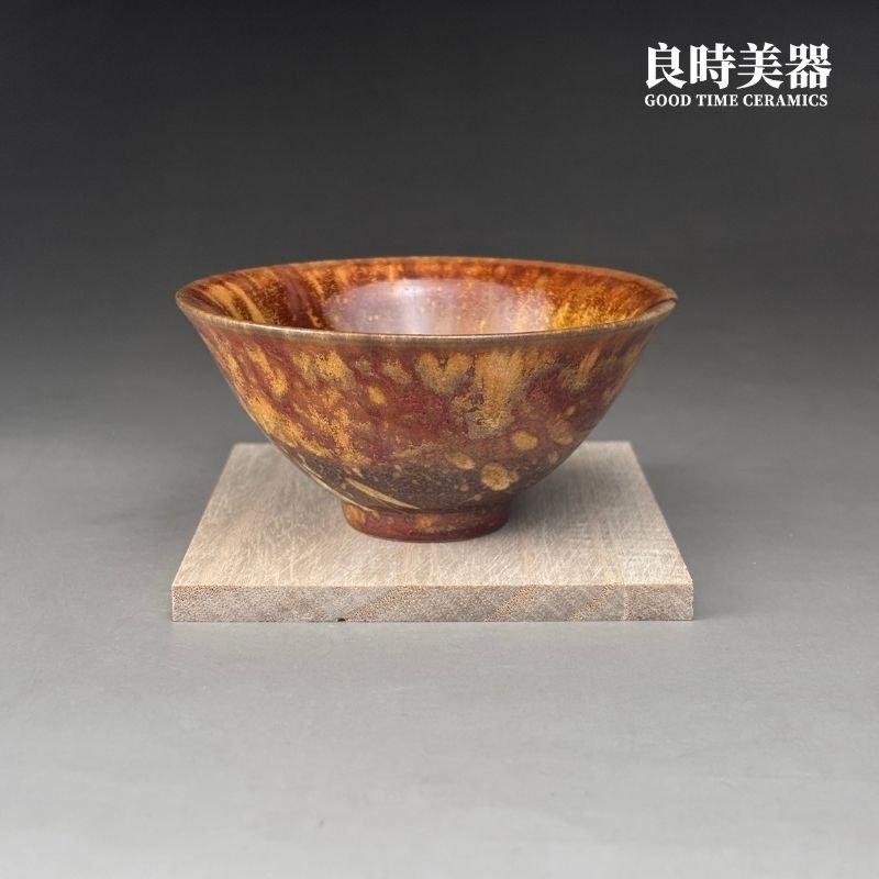 【永隆】釉變火炎台灣陶藝杯 100ml