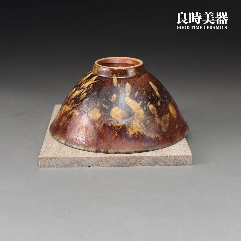 【永隆】釉變火炎台灣陶藝杯 100ml