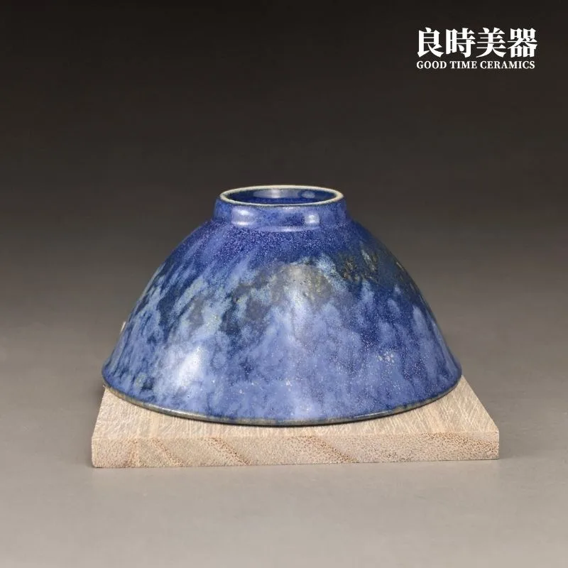 永隆】釉變藍天陶藝杯100ml - 良時美器GoodTimeCeramics鶯歌茶具推薦