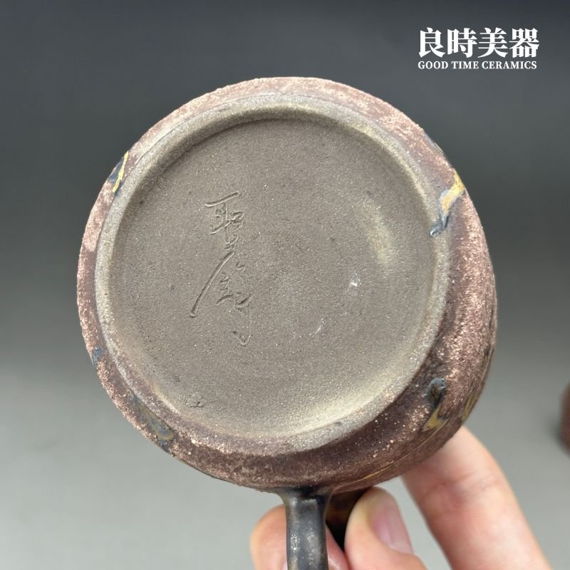 【周聖鈞】岩礦痕金茶壺組