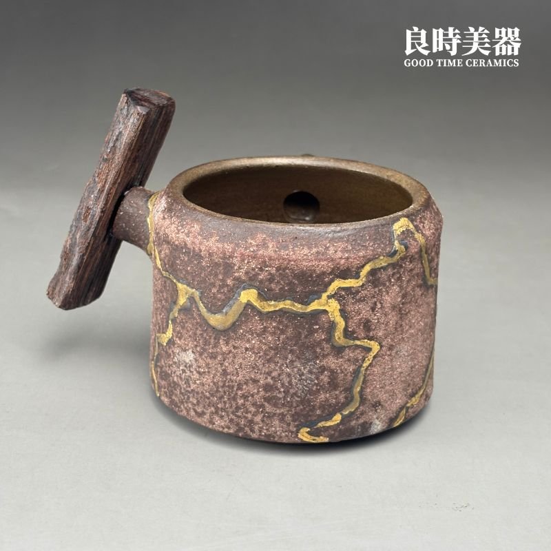【周聖鈞】岩礦痕金茶壺組
