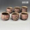 【周聖鈞】岩礦痕金茶壺組