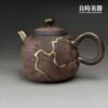【周聖鈞】岩礦痕金梨形茶壺 200ml