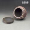 【周聖鈞】岩礦痕金梨形茶葉罐 100g