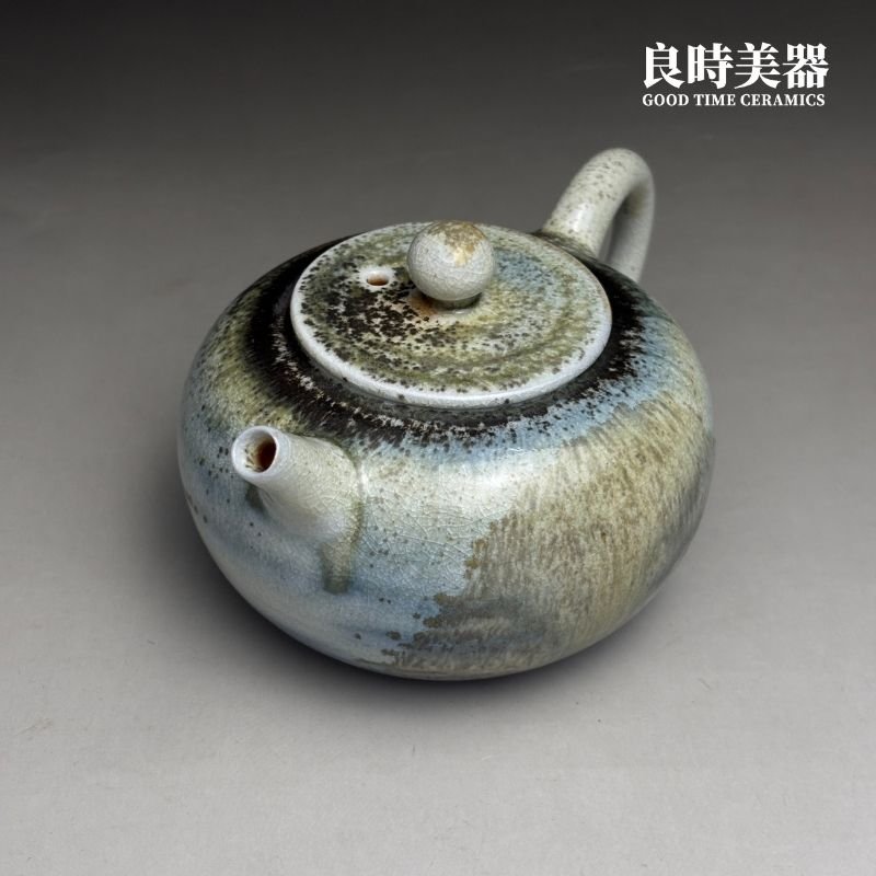 【周聖鈞】柴燒青瓷茶壺 230ml