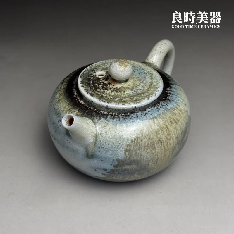 sgg-3 (1) 【周聖鈞】柴燒青瓷茶壺 230ml