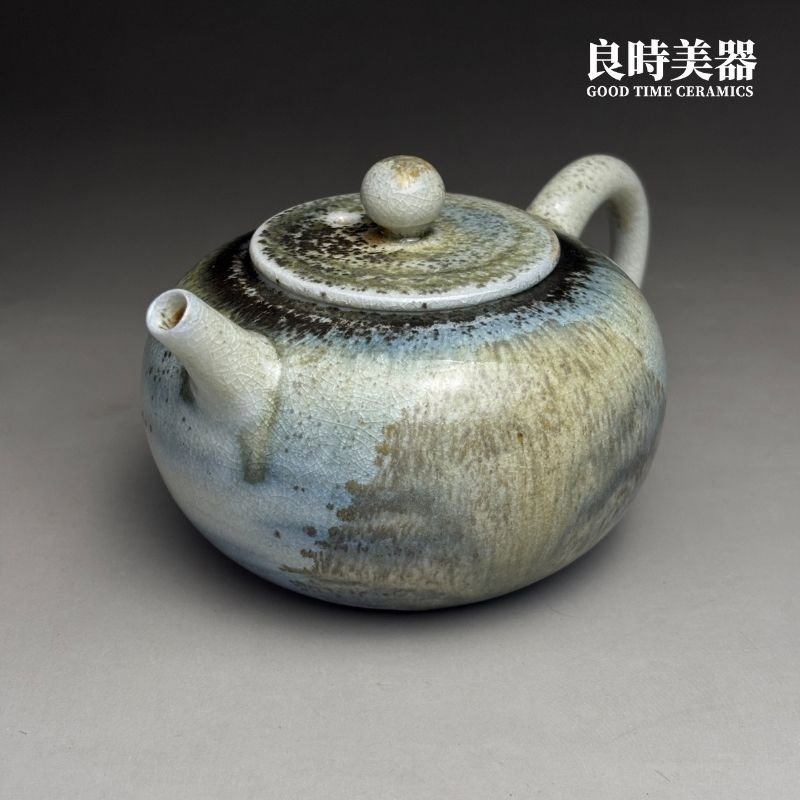 【周聖鈞】柴燒青瓷茶壺 230ml