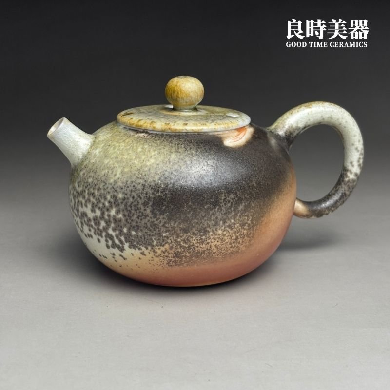 【周聖鈞】火痕柴燒茶壺 225ml