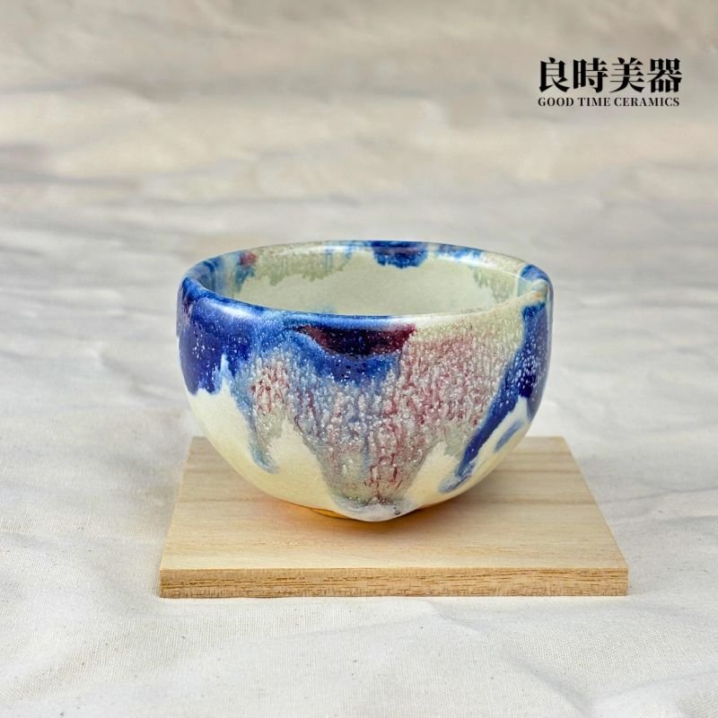 白雪志野燒手作茶杯 100ml