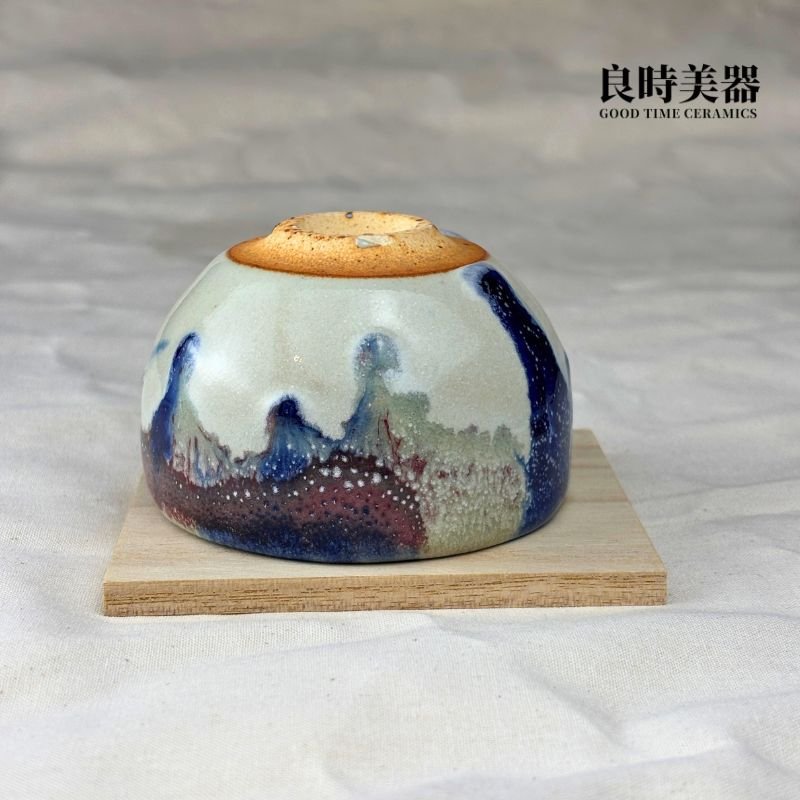 白雪志野燒手作茶杯 100ml