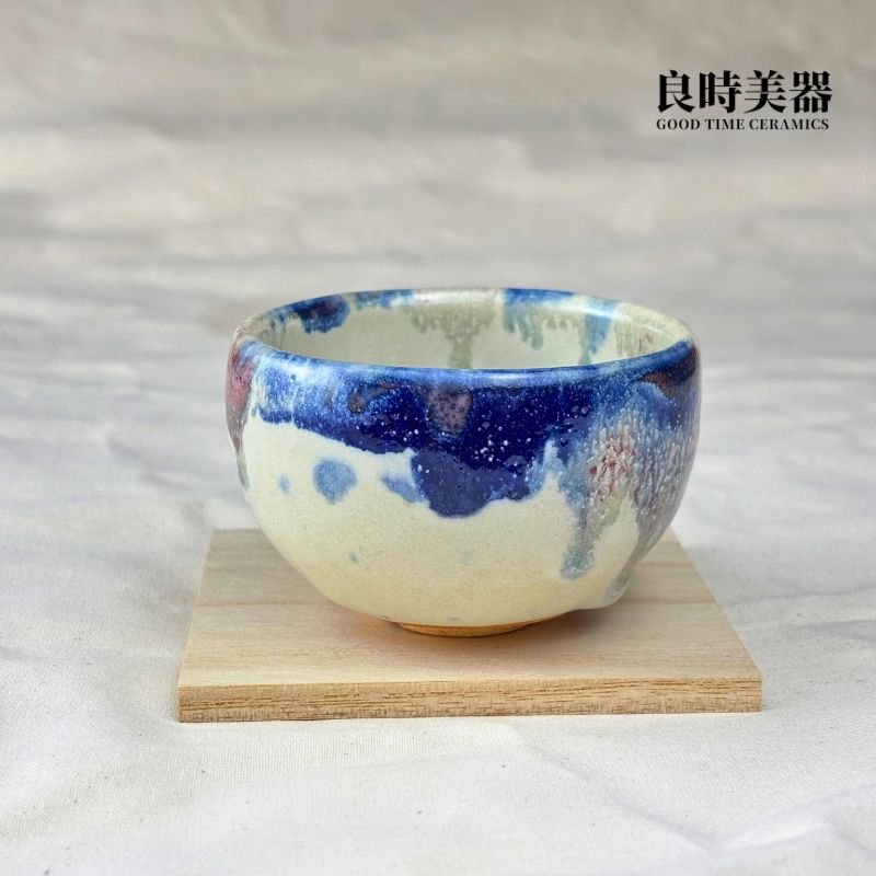 白雪志野燒手作茶杯 100ml