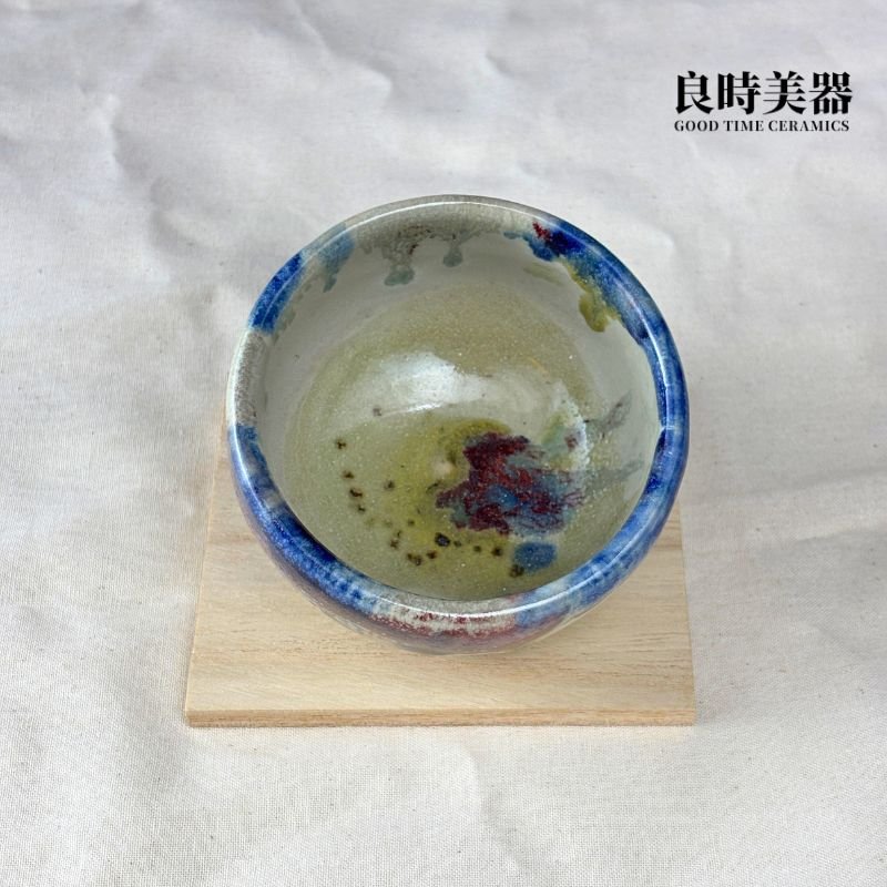 白雪志野燒手作茶杯 100ml