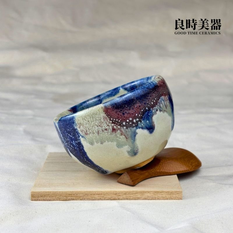 白雪志野燒手作茶杯 100ml