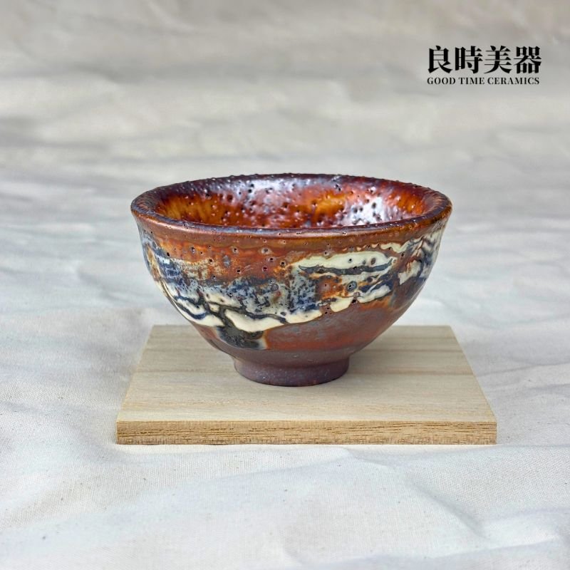 hmc2-30 (3) 志野釉變燒手作茶杯 60ml