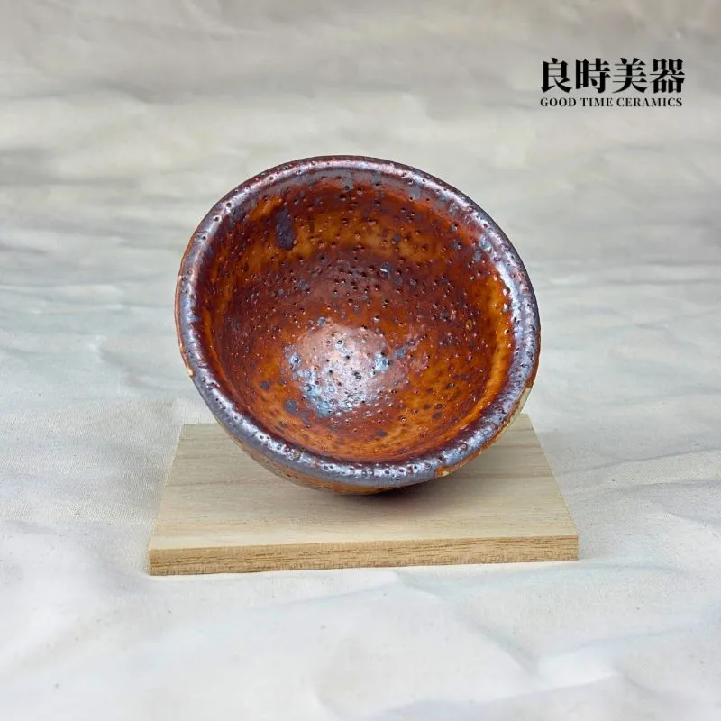 志野釉變燒手作茶杯 60ml