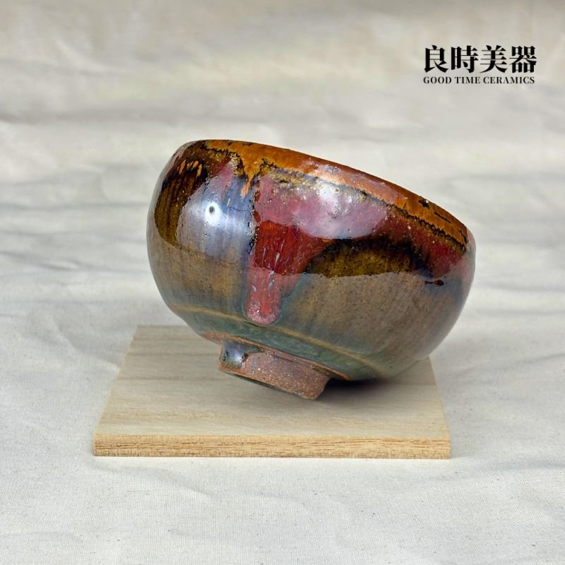 志野釉變燒手作茶杯 120ml