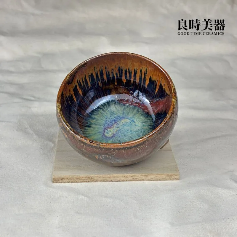 志野釉變燒手作茶杯 120ml