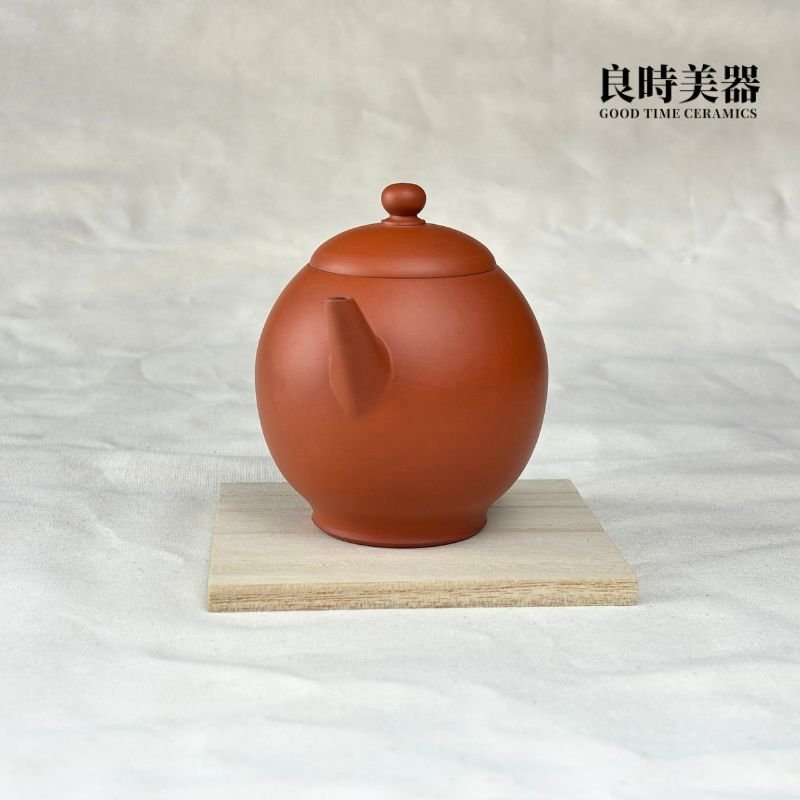 T-TYL-11 (3) 【王文輝】手拉坏朱泥壺 165ml
