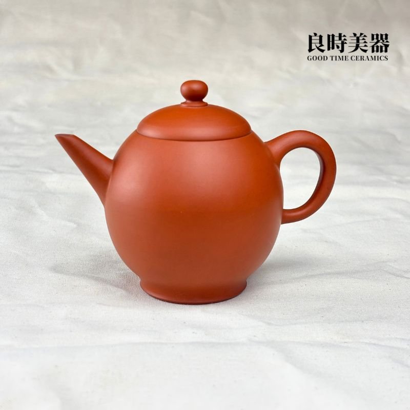 T-TYL-11 (7) 【王文輝】手拉坏朱泥壺 165ml