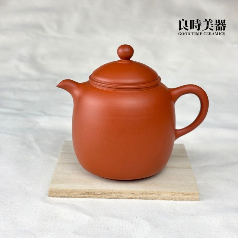 T-TYL-6 (3) 【莊裕文】手拉坏朱泥壺 180ml