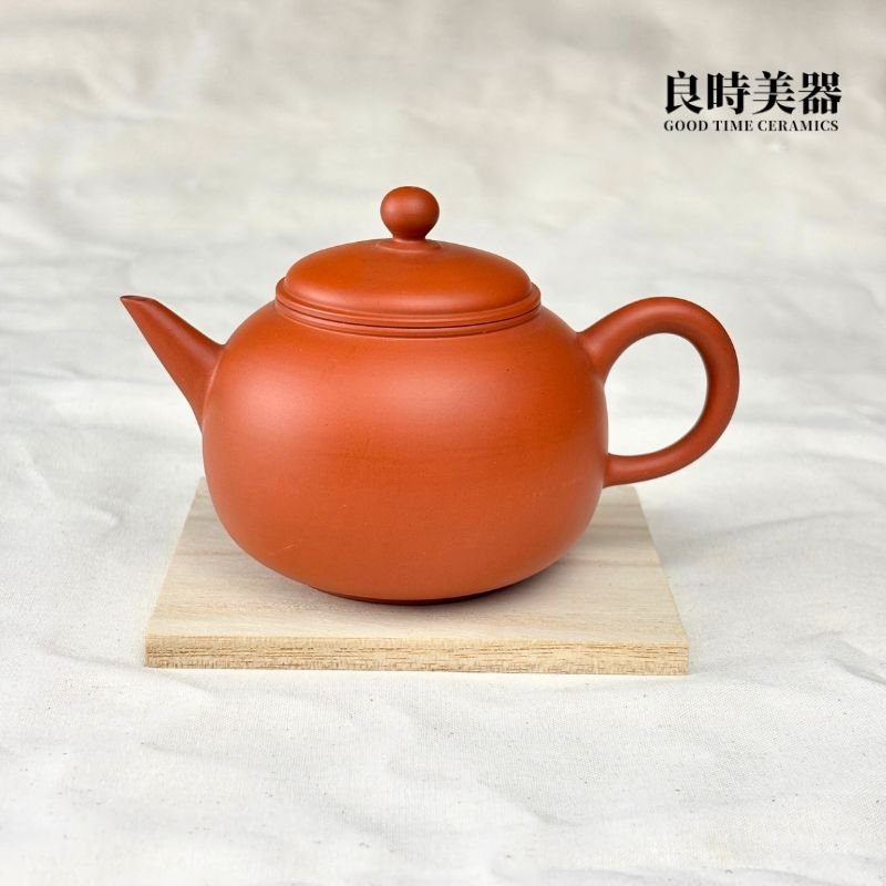 T-TYL-7 (1) 【莊裕文】手拉坏朱泥壺 175ml
