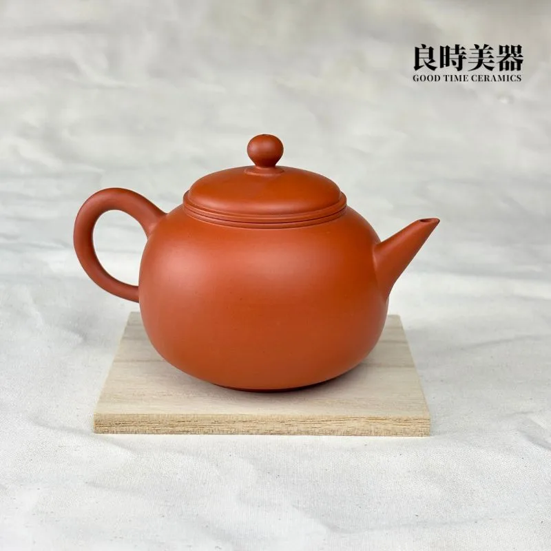 莊裕文】手拉坏朱泥壺175ml - 良時美器GoodTimeCeramics茶壺