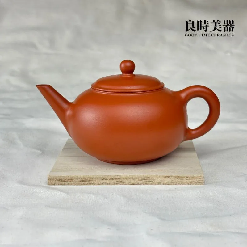 【陳巧松】手拉坏朱泥壺 160ml