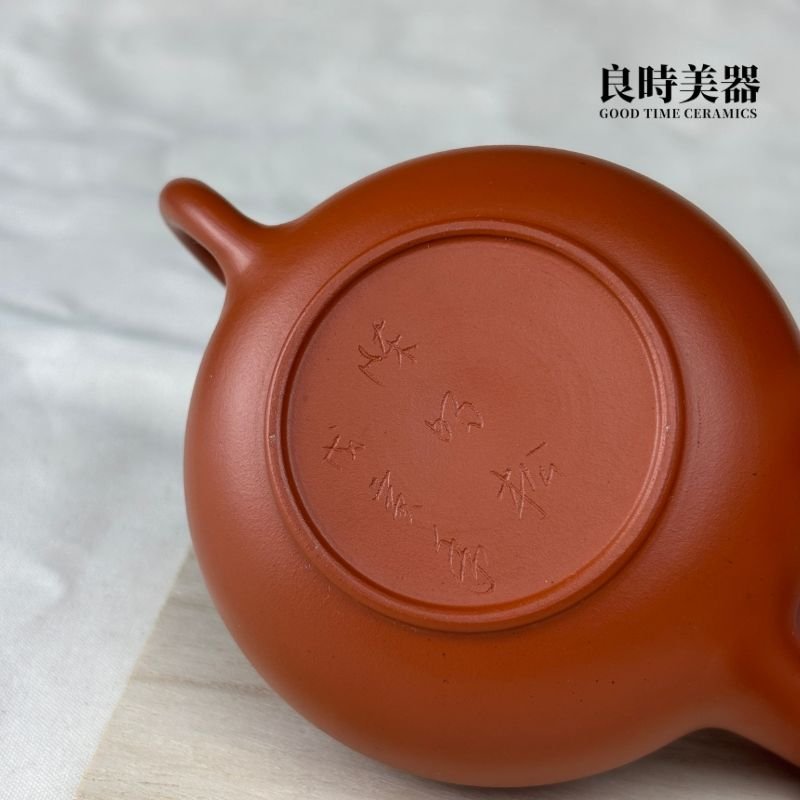 T-TYL-8 (5) 【陳巧松】手拉坏朱泥壺 160ml
