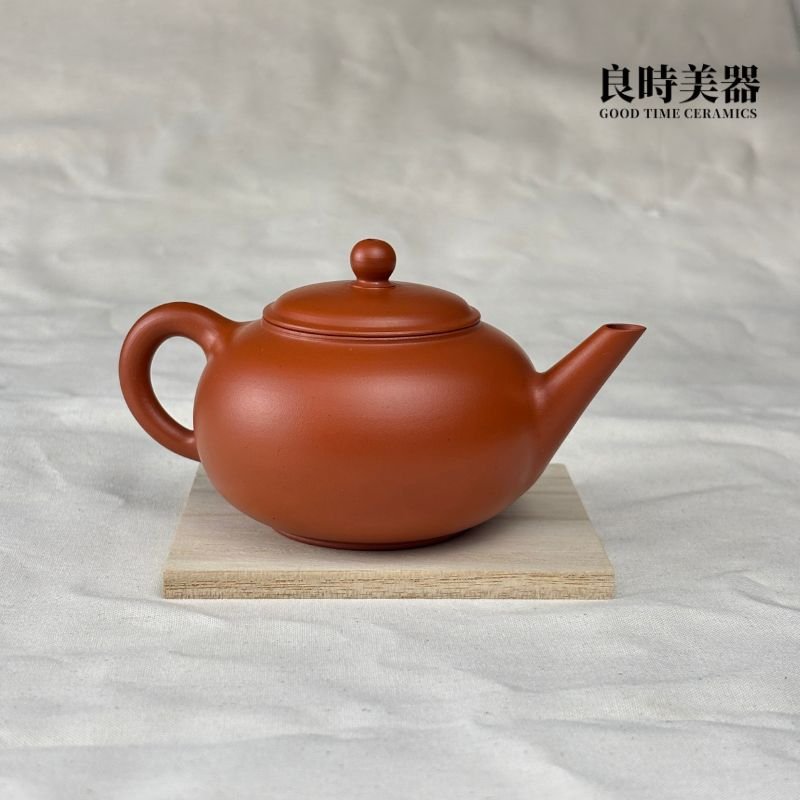 T-TYL-8 (6) 【陳巧松】手拉坏朱泥壺 160ml