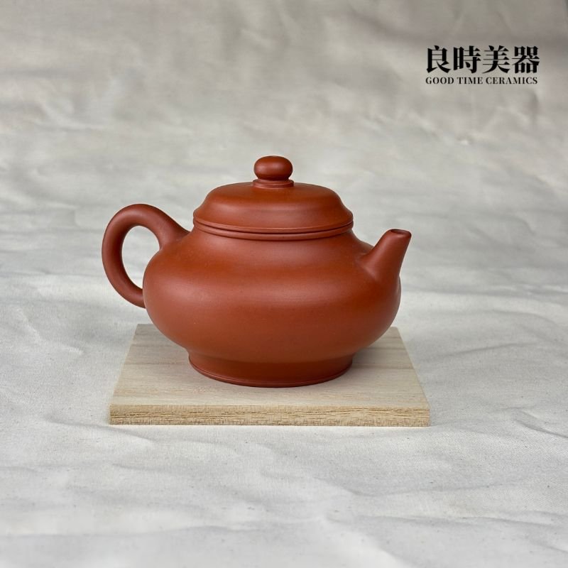 T-TYL-9 (2) 【華記】手拉坏朱泥壺 145ml