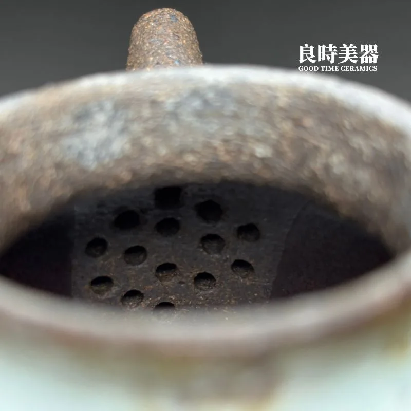 許旭倫】岩礦扁平壺180ml - 良時美器GoodTimeCeramics台灣茶具