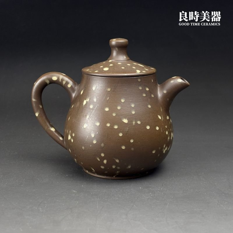 【張文宗】紫砂手拉坯雪花壺